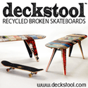 Recycled Skateboard Furniture and Gifts