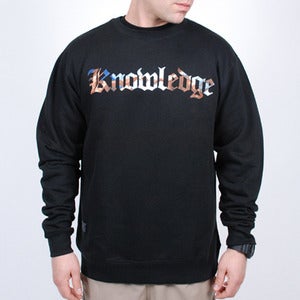 Image of Knowledge Crewneck (Black)
