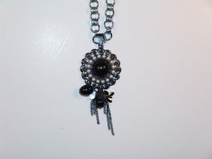 Image of Pearled Pendant Necklace