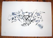 Image of “Black book Sketch #25” (A/P Edition of 10)
