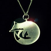 Image of Silver Faithful Fox Pendant