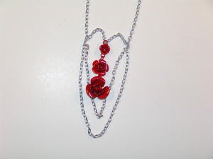 Image of Flower Drop Necklace