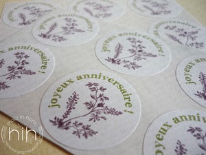Image of stickers ☘botanica☘ 'joyeux anniversaire'