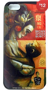 Image of Iphone 4 Brown spider monkey