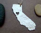 Image of California State Necklace