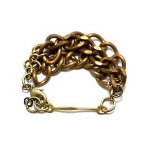 Image of triple crescent bracelet
