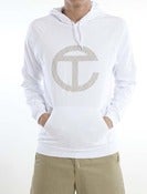 Image of TELFAR Logo Quilted Print Hoodie 