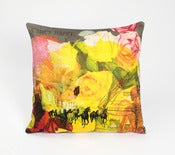 Image of Laura Oakes: She's Happy Cushion
