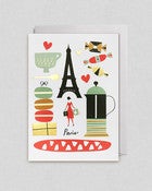 Image of Paris Gold Foil Card