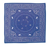 Image of pizza bandana: royal blue