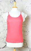 Image of Tulle Wish Flower Sleeve Top