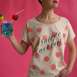 Image of Tee-shirt Soirée Cocktail - DUETTE