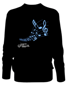 Image of LG Music Jumper Black/Blue