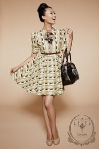 Image of Coccolily Lolita Dress (Yellow Print)
