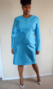 Image of Talbots Skirt Suit {Size 16}