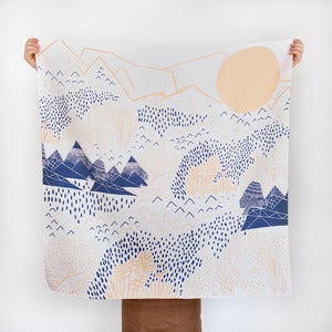 Image of Mountain Blossom Furoshiki