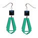 Image of Art deco style drop earring