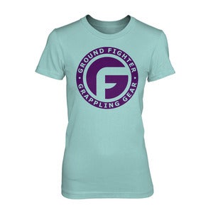 Image of Ground Fighter "The Icon" Shirt - Seafoam (Womens)