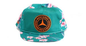 Image of BENZ HAWAIIAN SNAPBACK - GREEN