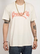 Image of Ground Up Script T (Salmon)