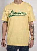 Image of Ground Up Seventeens Script (Yellow) 