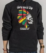 Image of Ground Up Chiefin' Spring Hoodie (Grey) 
