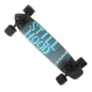 Image of Grey Logo Skateboard
