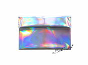 Image of Limited Edition - Handmade Hologram Holographic Metallic Mirrors Clutch Handbag
