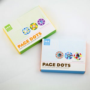 Image of Page Dots Hole Reinforcements