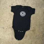 Image of BOTTLE CAP - BLACK ONESIE