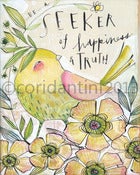 Image of seeker, an original painting