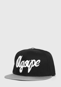 Image of "Fresh Script" Black/Gray Snapback