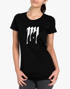 Image of MY - WOMEN'S BLACK TEE