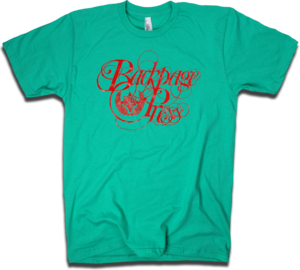 Image of "Classic Ink" tee in Mint by Backpage Press