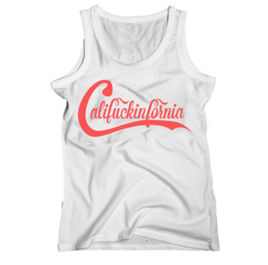 Image of Califuckinfornia women tank tops