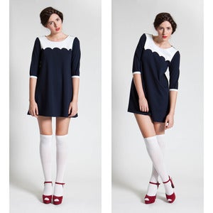 Image of Je Taime Dress - Navy