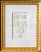 Image of In stock: special spring collection of framed intaglios, design as seen (6)