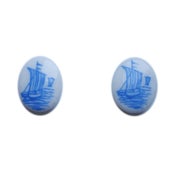 Image of Ship & Windmill Earrings
