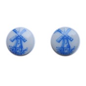 Image of Ceramic Illustration Earrings