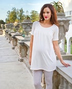 Image of Rie Maternity Top & Dress paper sewing pattern