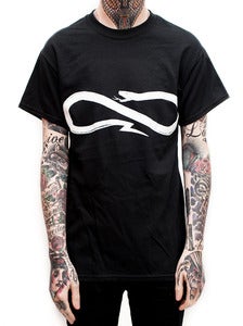 Image of PROPAGANDA "Logo" t shirt black white