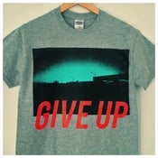 Image of 'GIVE UP' Grey Tshirt