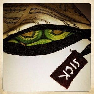 Image of SICK COIN PURSE - MUSIC/KIWI