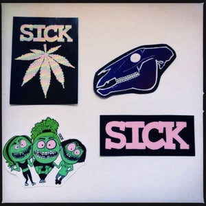 Image of SICK STICKERS 002