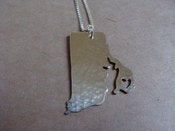 Image of Rhode Island State Necklace