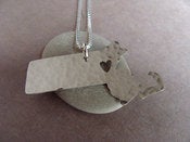 Image of Massachusetts State Necklace