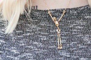 Image of Skeleton Chain Necklace