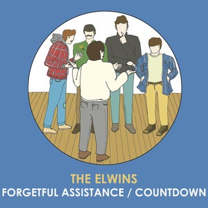 Image of The Elwins - Forgetful Assistance/Countdown 7"