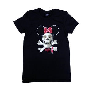Image of IN4M - WOMENS DEAD MOUSE TEE (BLK) 