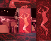 Image of 'Fertility' 12" x 36" Screen Printed Poster